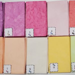 Robert Kaufman Fabrics Artisan Batiks: Prisma Dyes  by Lunn Studios. Individual Fat Quarters