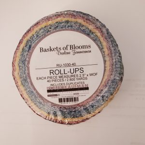 Robert Kaufman  BASKETS OF BLOOMS  by Darlene Zimmerman