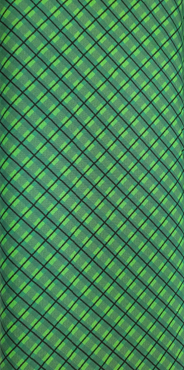 Benartex - Country Plaid Green