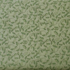 Benartex - Holly Leaf Scroll Celery