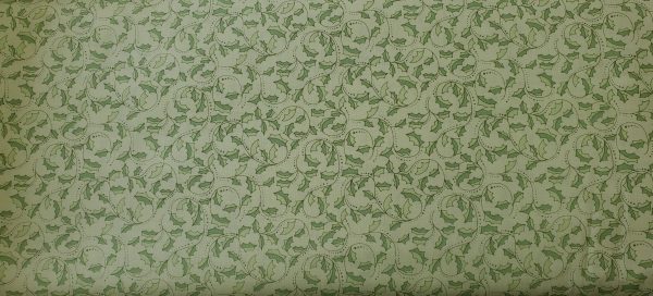 Benartex - Holly Leaf Scroll Celery